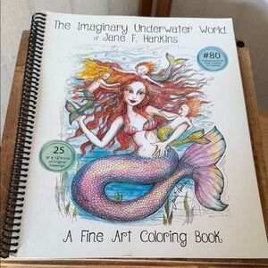 The Imaginary Underwater World of Jane F Hankins Coloring Book